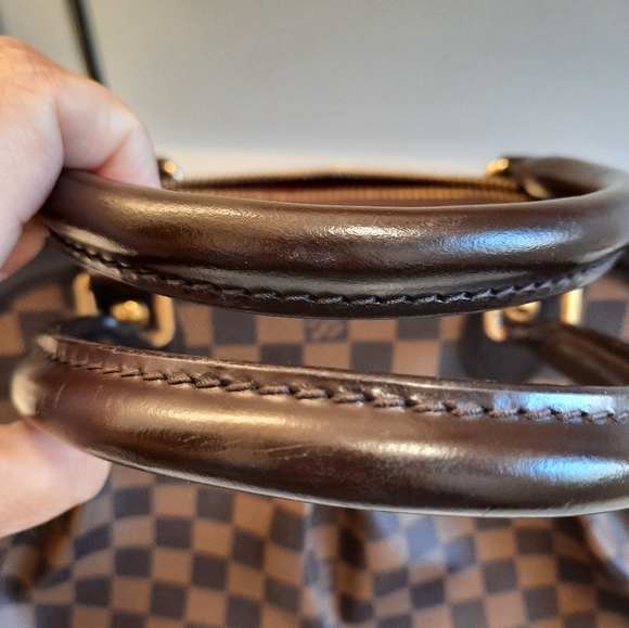 Authentic louis vuitton damier ebine trevi pm 2 way bag and wallet - Picture 9 of 11